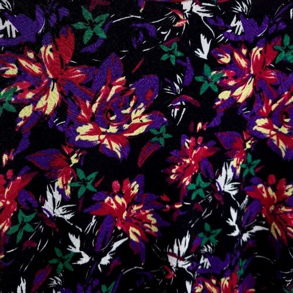 ZaraāTrafalucāBishopĀ SleeveāFloralāMockāNeckāDress - Picture 7 of 8